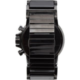 Vestal Plexi Acetate Watch | Black/Silver/Polished/Minimalist PLA025