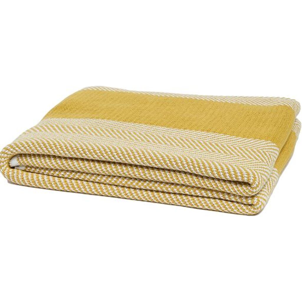 in2green Herringbone Stripe Blanket Sportique