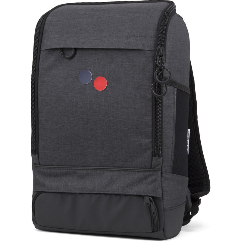 Pinqponq Medium Cubik Backpack | Anthracite Melange PPC-BPM-001-838A