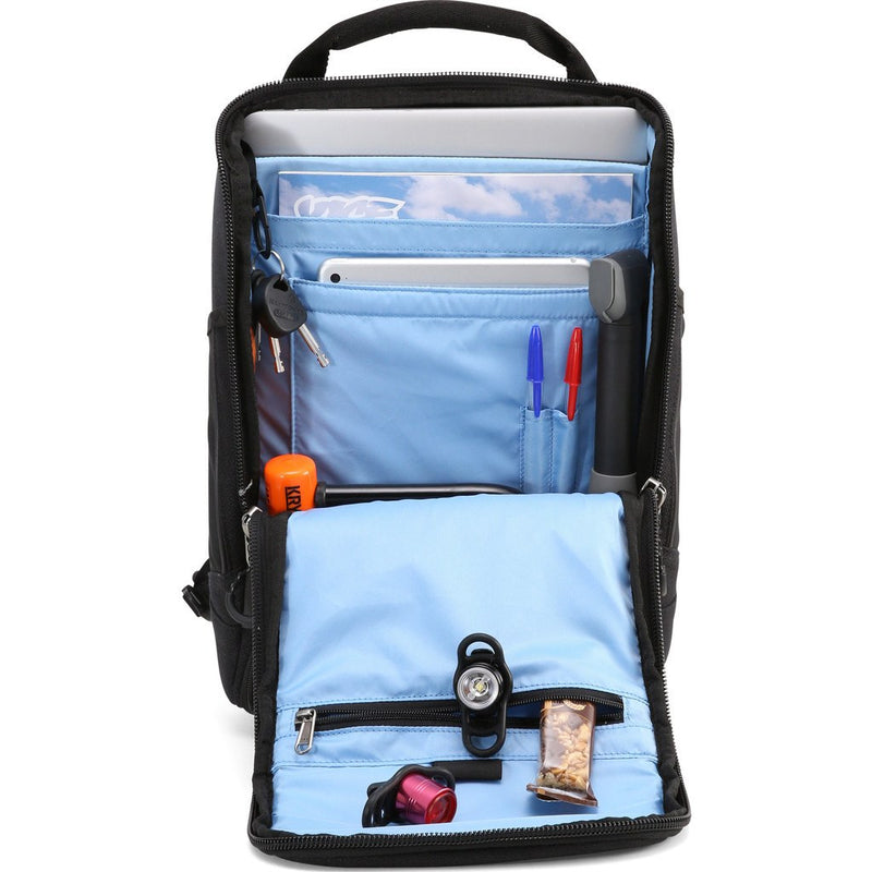 Pinqponq Small Cubik Backpack | Acid Black PPC-BPS-002-801A