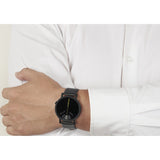 Projects Watches Past, Present & Future Watch | Black / Leather Band 7214 BL-40