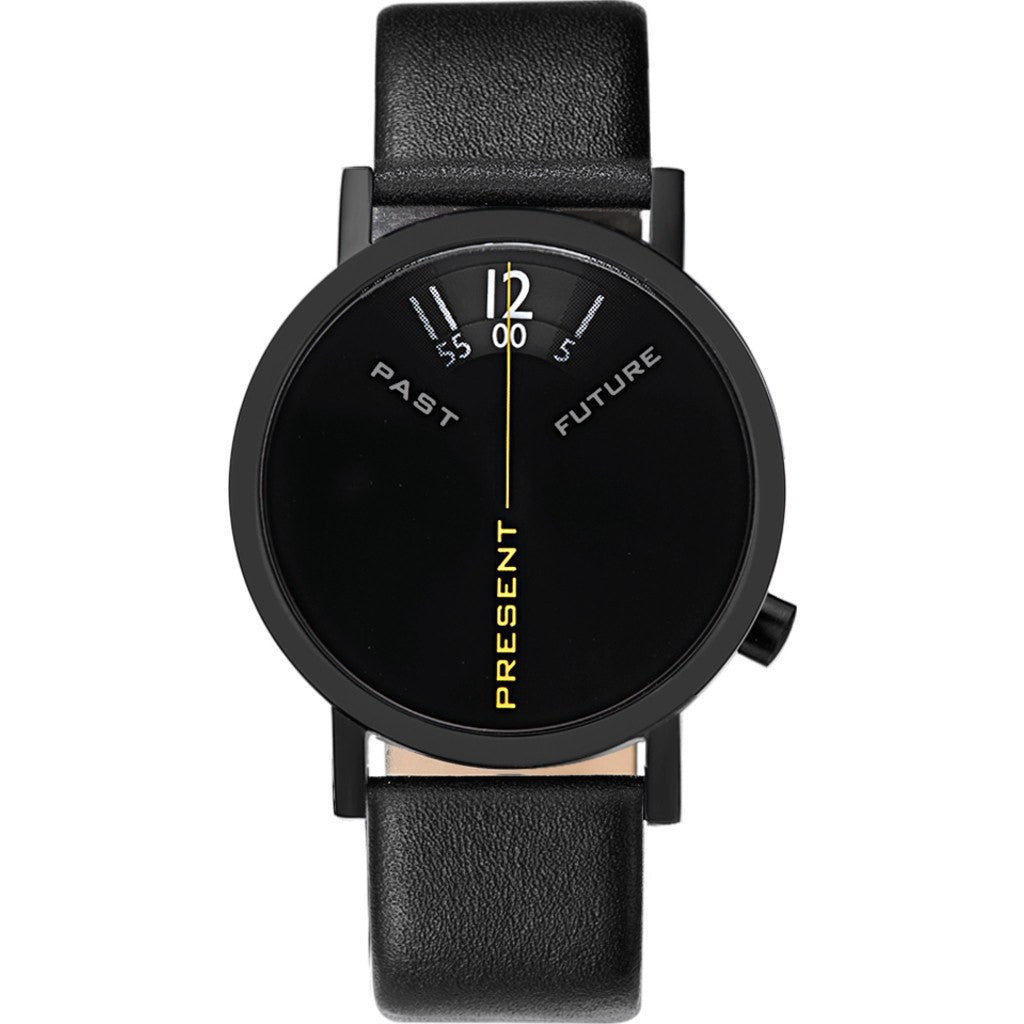 Projects Watches Past, Present & Future Watch Black/Leather Band 7214 S ...