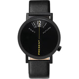 Projects Watches Past, Present & Future Watch | Black / Leather Band 7214 BL-40