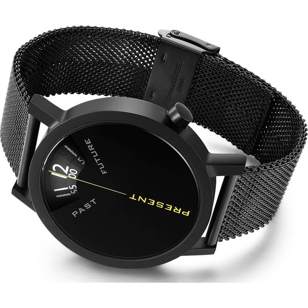 Projects Watches Past, Present & Future Watch | Black/Steel Mesh 7214 BM-40