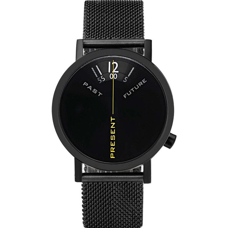 Projects Watches Past, Present & Future Watch | Black/Steel Mesh 7214 BM-40