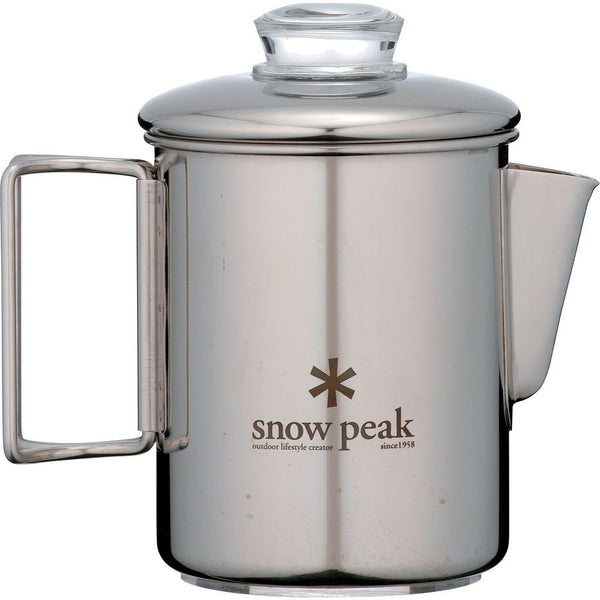 Snow Peak Coffee Percolator | Stainless Steel PR-006