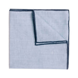 Hook & Albert Billary Pocket Square | Blue PSSBC16S-NVY-OS