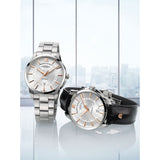 Maurice Lacroix Pontos Day/Date Watch | Black calf leather Strap