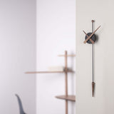 Nomon Punta Wall Clock | Oak finish/Glassfibre/Polystyrene