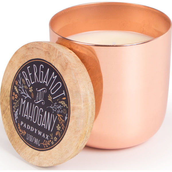 Paddywax Foundry Candle | Bergamot + Mahogany