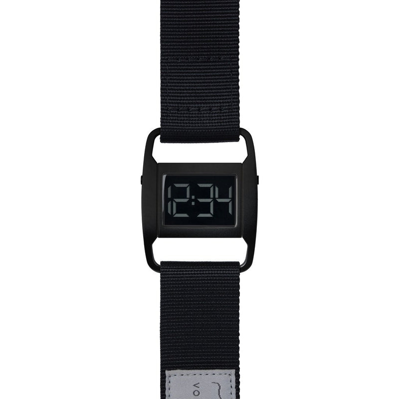 VOID PXR-5 Matte Black Watch | Black Nylon PXR5-BL/BL