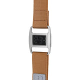 VOID PXR-5 Polished Silver Watch | Yellow Ochre Nylon PXR5-PO/YO