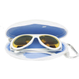 Babiators Wicked White Polarized Sunglasses | Orange Ages 3-7+ BAB-052