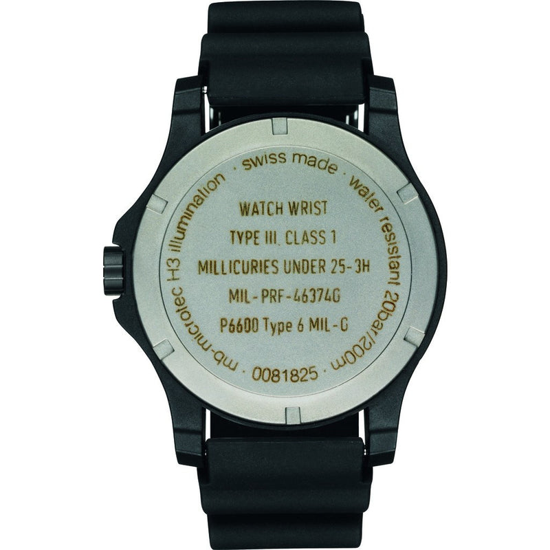 traser H3 P6600 Type 6 MIL-G Sapphire Watch | Rubber Strap – Sportique