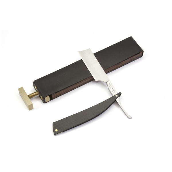 Ezra Arthur Paddle Strop & Razor Case | Black CS1751