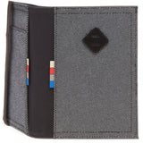 Lexdray Paris Passport Case | Black & Grey