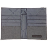 Lexdray Paris Passport Case | Black & Grey