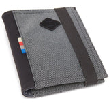 Lexdray Paris Passport Case | Black & Grey