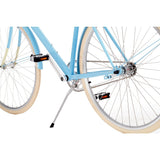 Sole Bicycles Park Row City City Cruiser Bike | Baby Blue/Easter Egg Yellow Accents CTB 002-54