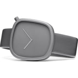 bulbul Pebble 04 Men's Watch | Titanium Coated Steel on Grey Italian Leather