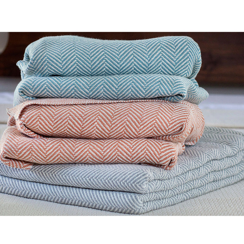 Brahms Mount Penobscot Blanket | Cotton