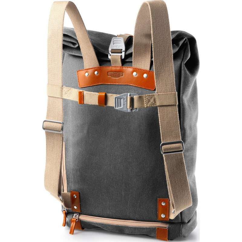 Brooks England Pickwick Small Day Backpack Grey/Honey – Sportique