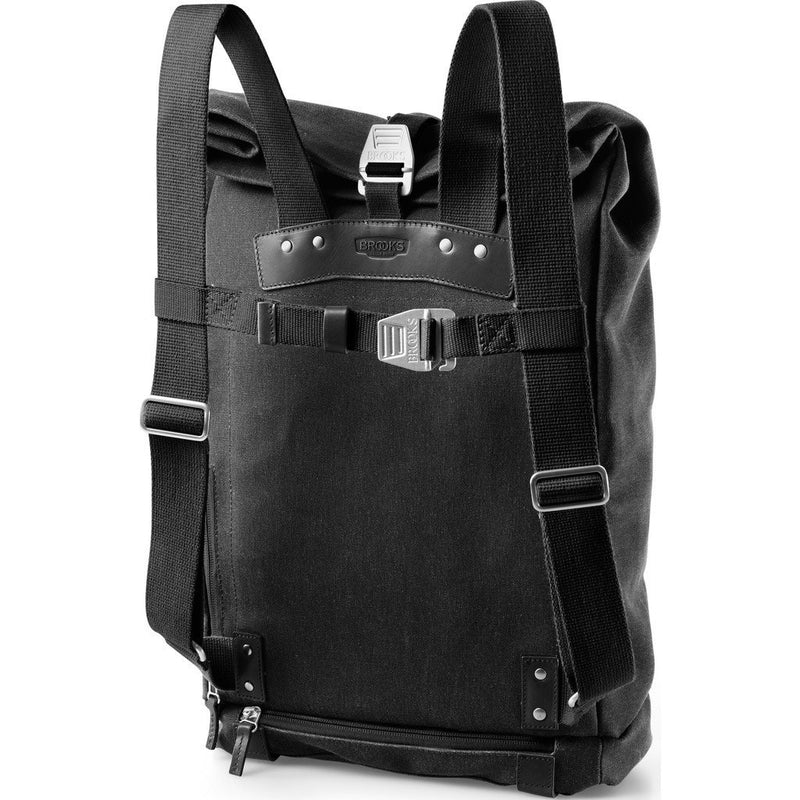 Brooks England Pickwick 24L Large Day Backpack | Black/Black