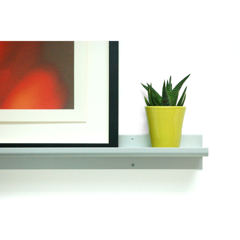 Gus* Modern Picture Rail Shelf | Stainless Steel