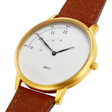 Projects Watches Pie 40mm Watch | Brass/Brown 7408-40