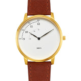 Projects Watches Pie 40mm Watch | Brass/Brown 7408-40