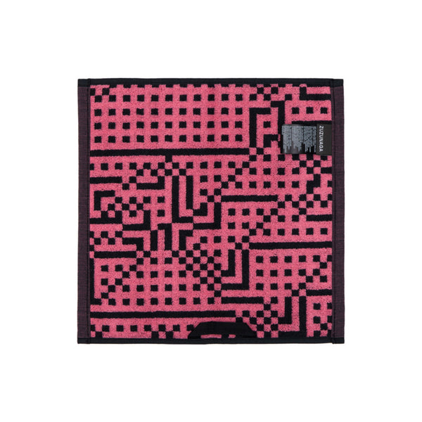 Zuzunaga Route Hand Towel 30 x 30 cm | Pink