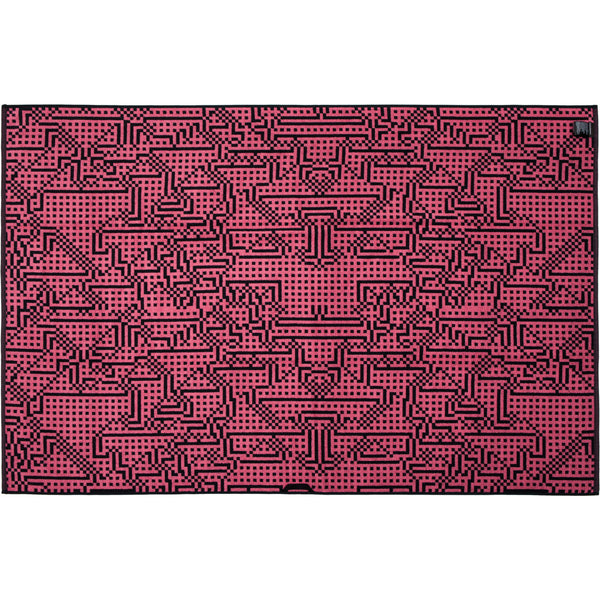 Zuzunaga Route Bath Towel 100 x 150 cm | Pink