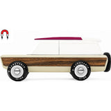 Candylab Pioneer Yucatan Truck w/ Canoe Wooden Toy | Sandy M1002