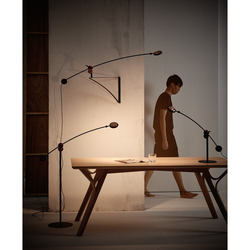 Seed Design Planet Table Lamp | Matte Black/Copper SLD-100DRTE-CPR