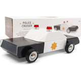 Candylab Police Cruiser | Black/White