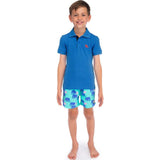 Tom & Teddy Kid's Polo Shirt | Regatta Blue / 7-8