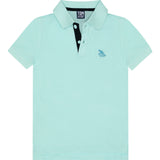 Tom & Teddy Kid's Polo Shirt | Whisper Blue