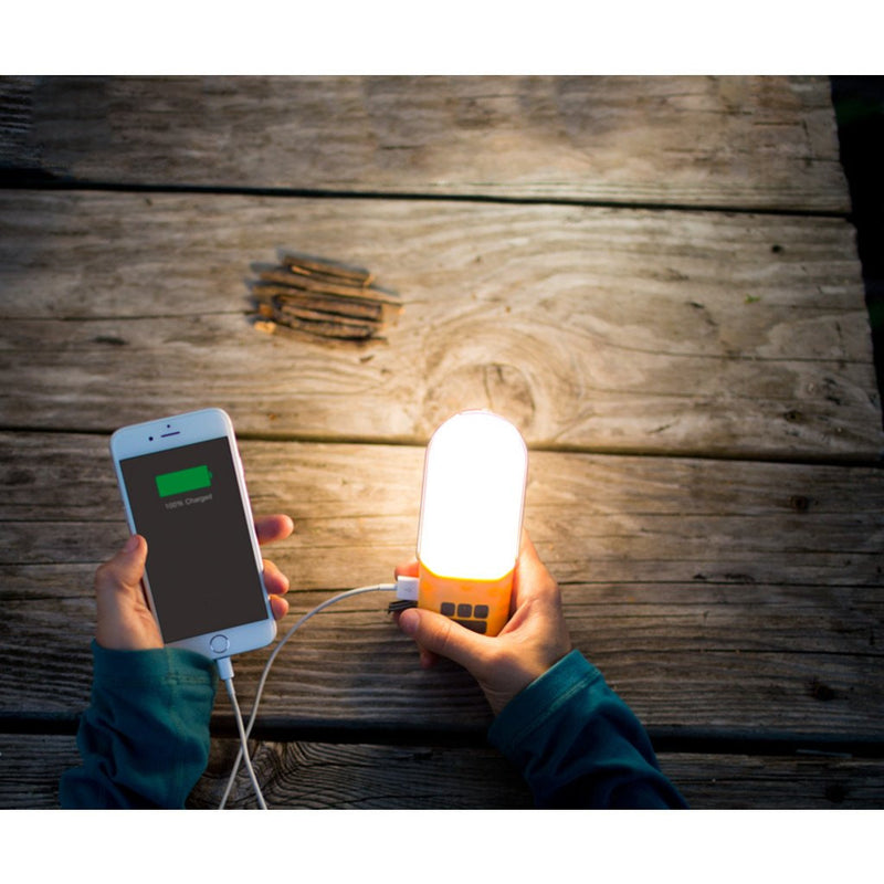 BioLite Power Light Bundle Portable Energy Hub | Orange LCA