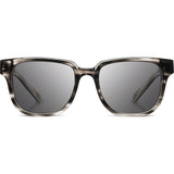 Shwood Prescott Acetate Sunglasses | Pearl Grey & Ebony / Grey Polarized WAPPGEBGP