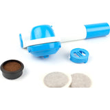 Handpresso Pump Pop Manual Espresso Maker | Blue/White HPPUMPPOPBLU