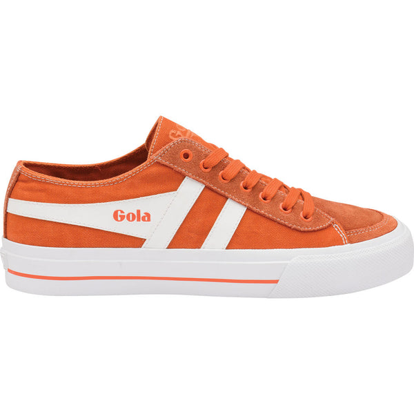 Gola Mens Quota II Sneakers | MoodyOrange/White- CMA677-Size 13