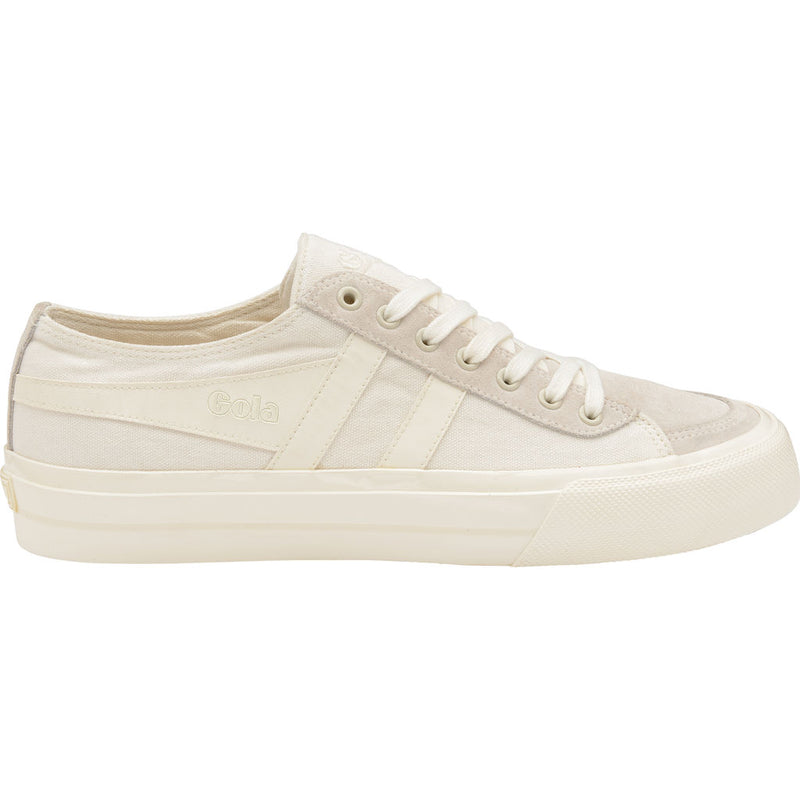 Gola Mens Quota II Luxe Sneakers | Off White/Off White- CMA260-Size 13