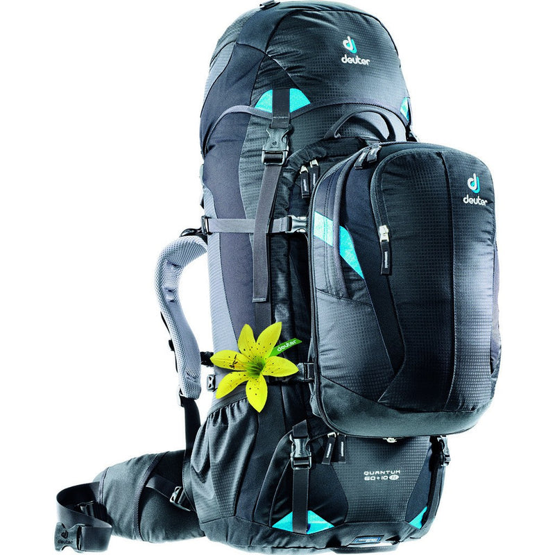 deuter reiserucksack quantum 70 10 70L Travel Backback Black/Silver 3510415 74000 – Sportique Size:140ml goalkeeper HT Components T2 Pedals