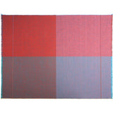 Zuzunaga Quaternio Red Blanket | Merino Wool