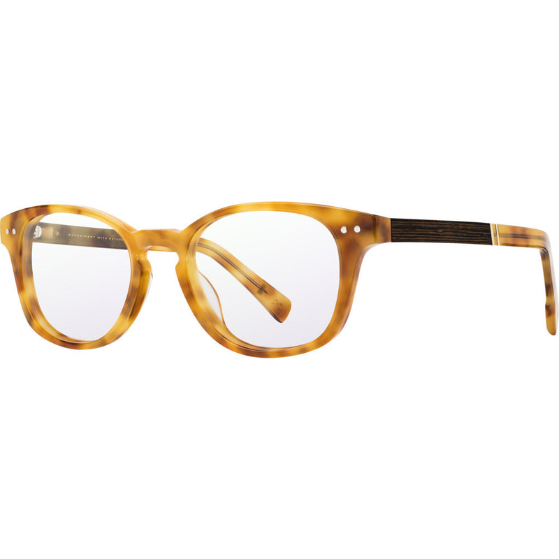 Shwood RX Quimby Acetate 50mm Sunglasses | Amber & Ebony -WRXAQ2AEB