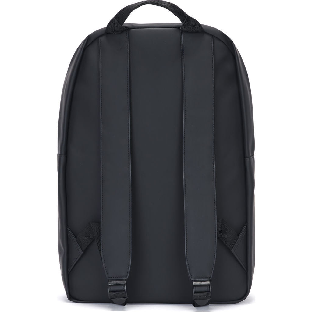 RAINS Waterproof Field Backpack in Black Sportique