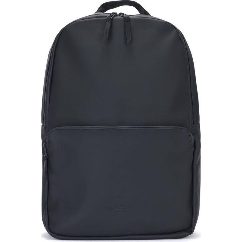 RAINS Waterproof Field Backpack in Black Sportique