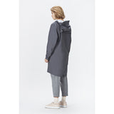Rains Waterproof Long Jacket | Smoke- 1202