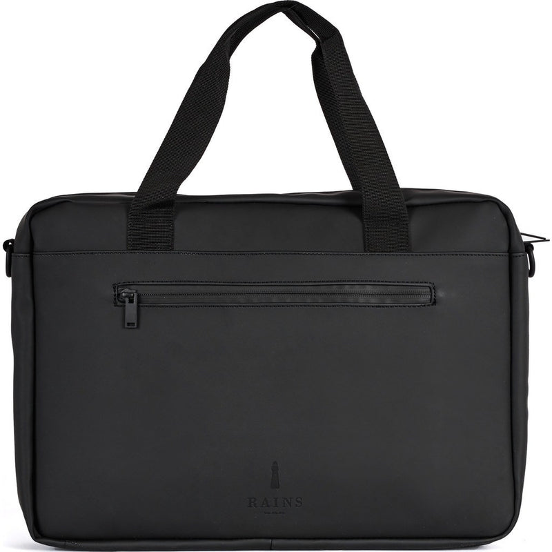 RAINS Waterproof Pace Laptop Briefcase | Black 1282