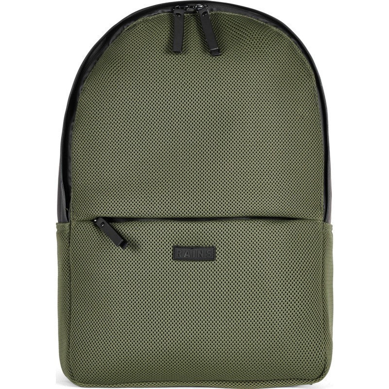 RAINS Waterproof Mesh Backpack | Green